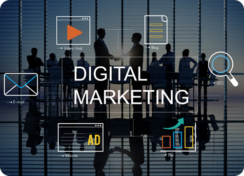 A Infographic of Digital Marketing services