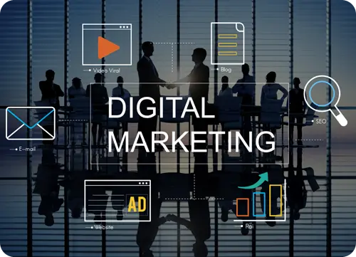 A Infographic of Digital Marketing services
